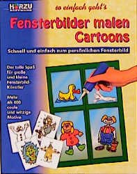 ISBN 9783934627444: Fensterbilder malen - Cartoons