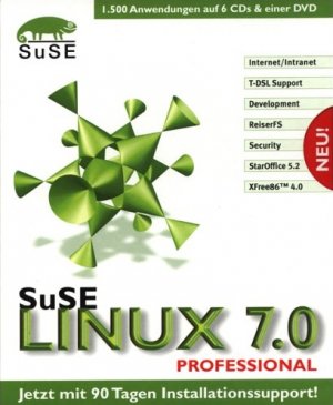 ISBN 9783934678255: SuSE Linux 7.0 professional deutsch