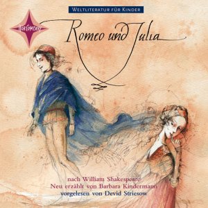 gebrauchtes Hörbuch – Barbara Kindermann – Romeo und Julia - nach William Shakespeare, Sprecher: Devid Striesow. 1 CD, Digipack, ca. 60 Min.