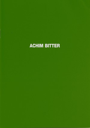 ISBN 9783935420099: Achim Bitter – Rauminstallation / Room Installation