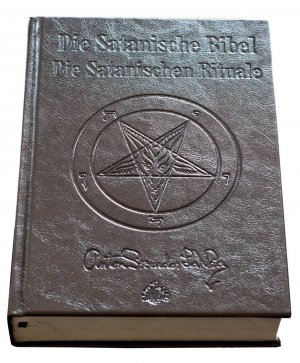 ISBN 9783936878264: Die Satanische Bibel / Die Satanischen Rituale Ltd. Leder Edition – Leder, schwarze Seiten