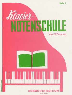 gebrauchtes Buch – Schaum, John W – Klavier-Notenschule Heft 2