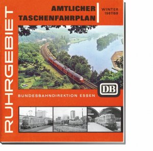 neues Buch – Amtlicher Taschenfahrplan Ruhrgebiet Winter 1967 68 / Kursbuch Bundesbahndirektion Essen / Buch / 280 S. / Deutsch / 2015 / DGEG Medien / EAN 9783937189697