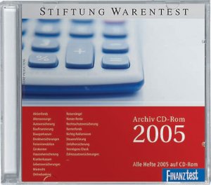 ISBN 9783937880211: Archiv CD-Rom ''Alle Hefte 2005 auf CD-Rom'' Finanztest