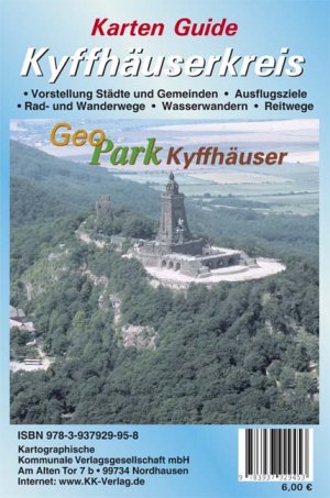 ISBN 9783937929958: Kyffhäuserkreis - Karten Guide - Rad- und Wanderkarte mit Begleitheft