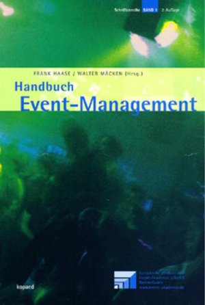 ISBN 9783938028292: Handbuch Eventmanagement