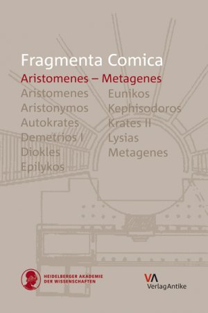 ISBN 9783938032701: FrC 9.2 Aristomenes - Metagenes