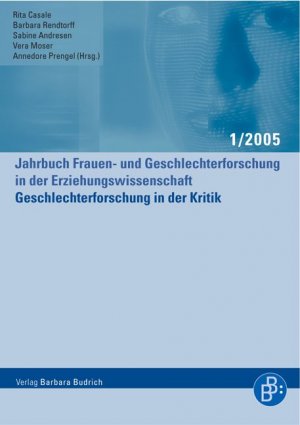 neues Buch – Casale, Rita Rendtorff – Geschlechterforschung in der Kritik