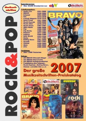 ISBN 9783938155097: Der grosse ROCK & POP Musikzeitschriften Preiskatalog 2007