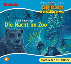 ISBN 9783939158233: Die Nacht im Zoo [Tonträger] Hörbuch; ungekürzte Lesung; 7+. Spielen-und-lernen-Hörbuch-Edition; 4Spielen und lernen