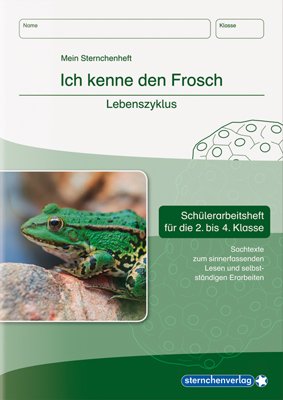 ISBN 9783939293439: Ich kenne den Frosch - Lebenszyklus – Schülerarbeitsheft für die 2. bis 4. Klasse mit Sachtexten zum sinnerfassenden Lesen und selbstständigen Erarbeiten