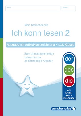 ISBN 9783939293750: Ich kann lesen 2 Ausgabe mit Artikelkennzeichnung (DaZ) 1. und 2. Klasse – Mein Sternchenheft zum sinnentnehmenden Lesen für das selbstständige Arbeiten