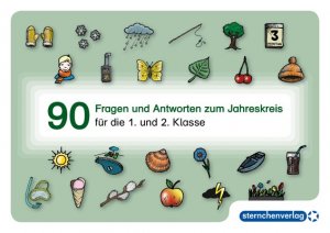 ISBN 9783939293934: 90 Fragen und Antworten zum Jahreskreis – Frage-Antwort-Karten für die 1. und 2. Klasse , A6