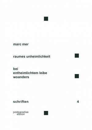 ISBN 9783939774211: raumes unheimlichkeit – bei entheimlichtem leibe woanders – architektur von haus aus als form des monströsen