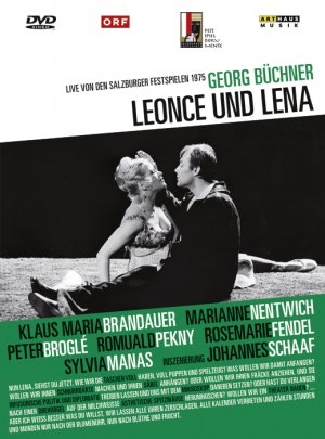 ISBN 9783939873518: Leonce und Lena - Live von den Salzburger Festspielen 1975 mit u.a. Klas Maria Brandauer, Marianne Nentwich und Rosemarie Fendel