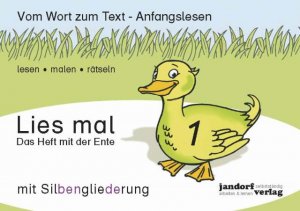 „Lies mal 1 mit Silbengliederung - Das Heft mit der Ente ...