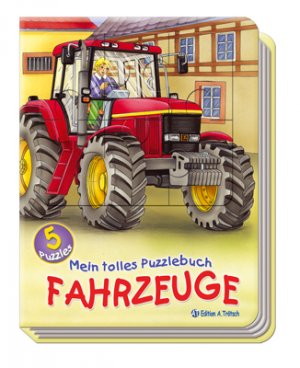 gebrauchtes Buch – Martina Reichert-Golde – Fahrzeuge - 5 Puzzles - unvollständig