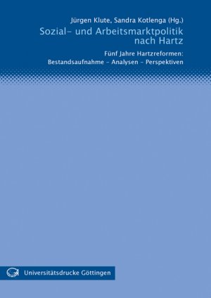 ISBN 9783940344335: Sozial- und Arbeitsmarktpolitik nach Hartz - Fünf Jahre Hartzreformen: Bestandsaufnahme - Analysen - Perspektiven