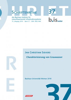 ISBN 9783941216952: Charakterisierung von Grauwasser – Band 37