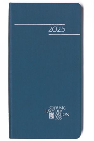 ISBN 9783941290846: 365 mal Gottes Wort 2025 – Taschenbuchformat mit größerem Schriftbild, blau