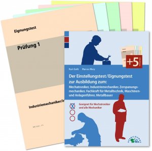 ISBN 9783941356689: Der Eignungstest / Einstellungstest zur Ausbildung zum Mechatroniker, Industriemechaniker, Zerspanungsmechaniker, Teilezurichter, Maschinen- und Anlagenführer, Metallbauer - Geeignet für Mechatroniker und alle Mechaniker