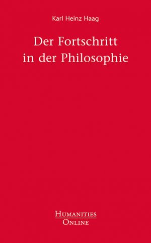 ISBN 9783941743762: Der Fortschritt in der Philosophie