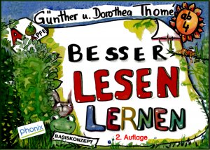 ISBN 9783942122504: Besser lesen lernen - Erste Schrifterfahrung, nur Großbuchstaben, Basiskonzept Lesen - phonix, komplette Ökoproduktion