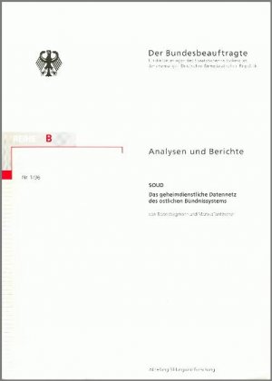 ISBN 9783942130448: SOUD - Das geheimdienstliche Datennetz des östlichen Bündnissystems