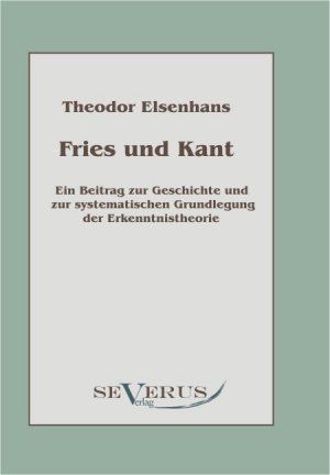 ISBN 9783942382366: Fries und Kant