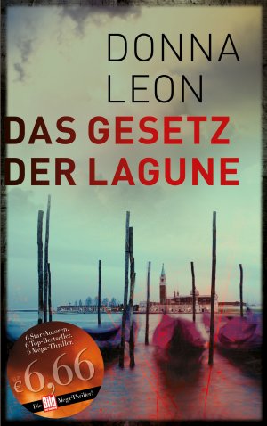 gebrauchtes Buch – Donna Leon – Das Gesetz der Lagune. Bild am Sonntag Mega-Thriller 2013  (a)