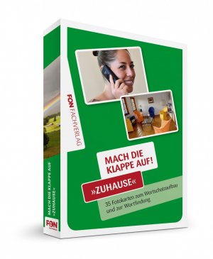 ISBN 9783943155419: Mach die Klappe auf - Zuhause - 35 Foto - Bildkarten zur Sprachförderung