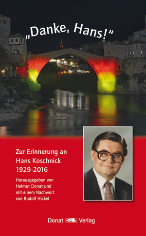 ISBN 9783943425666: Danke, Hans!“ - Zur Erinnerung an Hans Koschnick 1929-2016