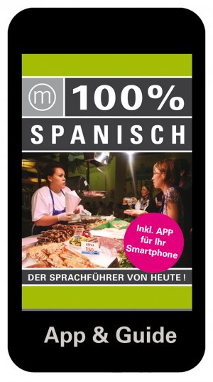 gebrauchtes Buch – 100% Sprachguide Spanisch - Sprachführer inkl. App