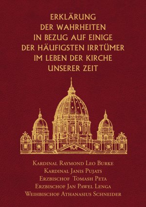 ISBN 9783943506624: Erklärung der Wahrheiten in Bezug auf einige der häufigsten Irrtümer im Leben der Kirche unserer Zeit