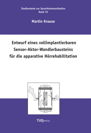 ISBN 9783944331317: Entwurf eines vollimplantierbaren Sensor-Aktor-Wandlerbausteins fuer die apparative Hoerrehabilitation