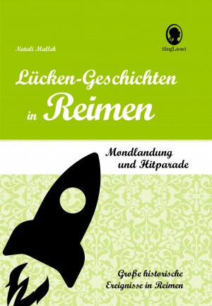 gebrauchtes Buch – Natali Mallek – Lücken-Geschichten in Reimen - Mondlandung und Hitparade. Für Senioren geeignet. Auch mit Demenz.