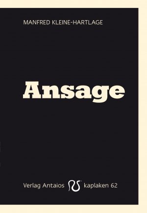 ISBN 9783944422626: Ansage