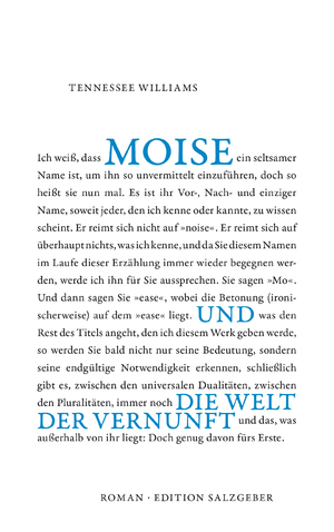 ISBN 9783944627014: Moise und die Welt der Vernunft