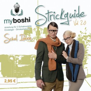 gebrauchtes Buch – Jaenisch, Thomas; Rohland – myboshi Strickguide Vol. 2.0 - 3 Schalideen zum Nachstricken