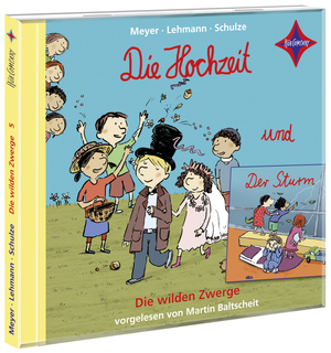 gebrauchtes Hörbuch – Meyer – Die wilden Zwerge 5: Die Hochzeit - Der Sturm. 1 CD. Laufzeit ca. 45 Min. Sprecher: Martin Baltscheit