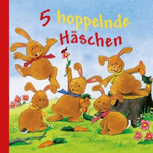 ISBN 9783946012054: 5 hoppelnde Häschen -