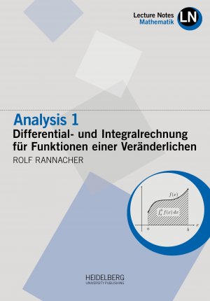 ISBN 9783946054689: Analysis 1 / Differential- und Integralrechnung für Funktionen einer Veränderlichen