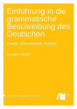 ISBN 9783946234968: Einführung in die grammatische Beschreibung des Deutschen