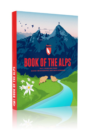 ISBN 9783946719328: Book of the Alps – Facts, figures and stories in over 1000 infographics, maps and illustrations