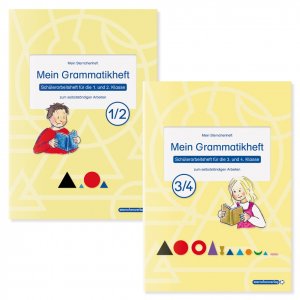 ISBN 9783946904625: Mein Grammatikheft 1/2 & 3/4 für die 1. bis 4. Klasse im Set – Meine Sternchenhefte zum selbstständigen Arbeiten