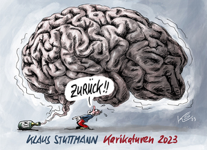 ISBN 9783946972747: Zurück! - Stuttmann Karikaturen 2023: Die besten Karikaturen des Jahres 2023 von Klaus Stuttmann (Cartoon-Jahresbände: Das beste von Klaus Stuttmann und Heiko Sakurai)