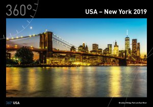 ISBN 9783947164554: 360° USA - New York Kalender 2019