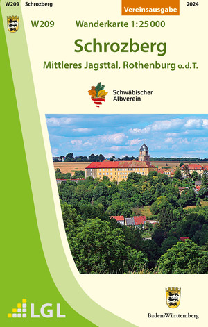 ISBN 9783947486199: Schrozberg - mittleres Jagsttal, Rothenburg o.d.T.