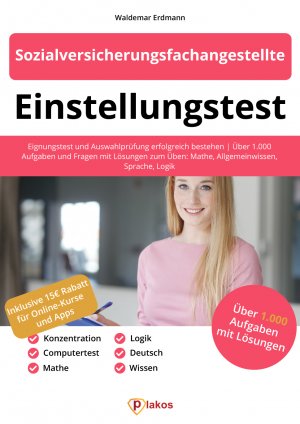 ISBN 9783948144777: Einstellungstest Sozialversicherungsfachangestellte – Eignungstest und Auswahlprüfung erfolgreich bestehen | Über 1.000 Aufgaben und Fragen mit Lösungen zum Üben: Mathe, Allgemeinwissen, Sprache, Logik