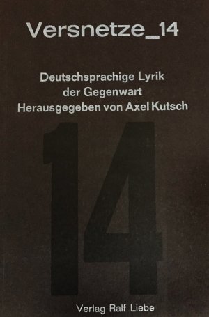 ISBN 9783948682200: Versnetze_14 – Deutschsprachige Lyrik der Gegenwart